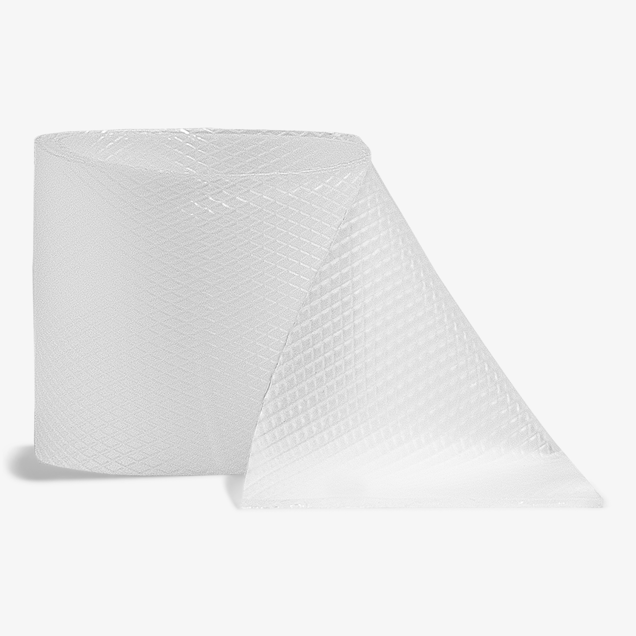 Advanced Medical-Grade Silicone 2" x 18" Roll close up | clear