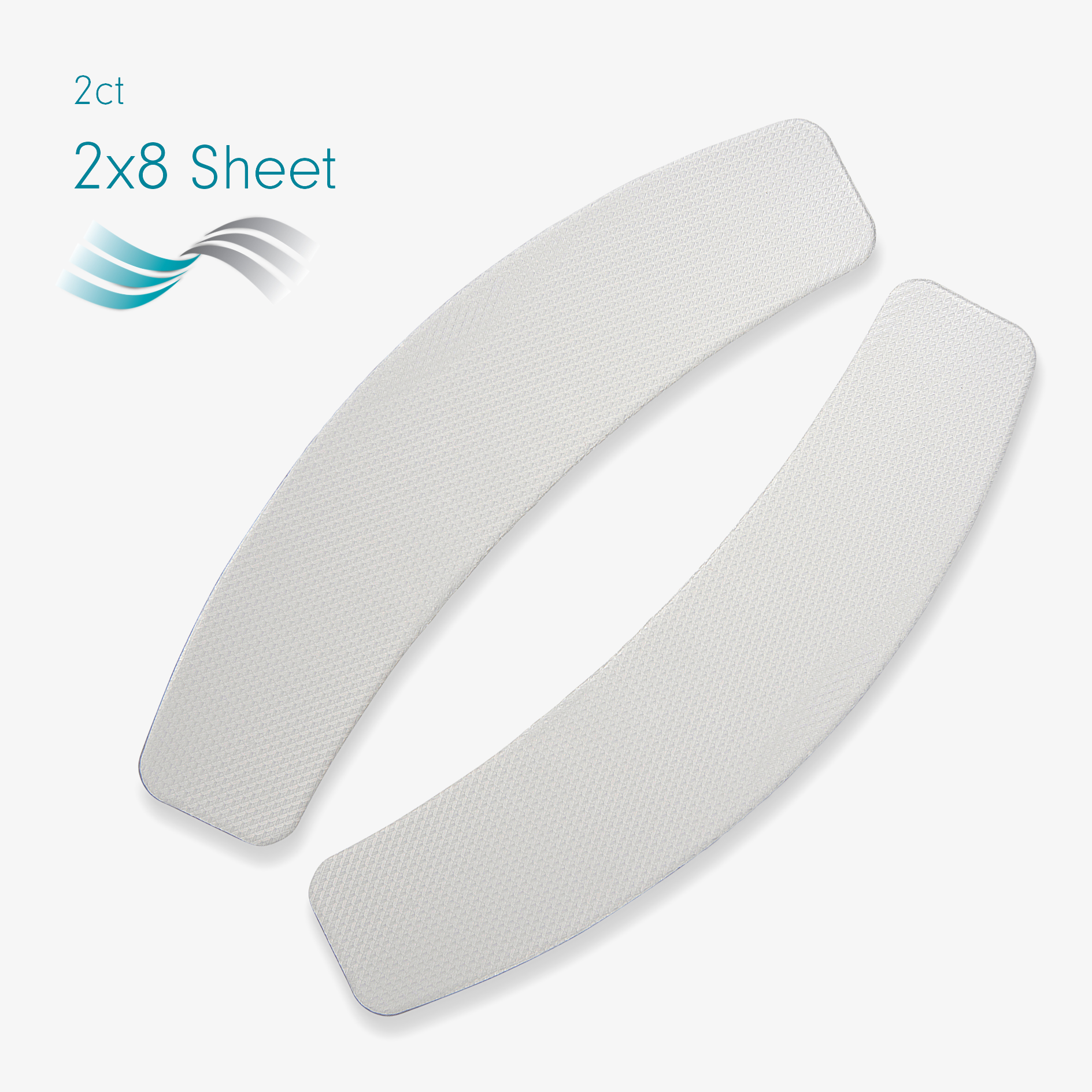 Advanced Medical-Grade 2" X 8" C-Section Strip | clear