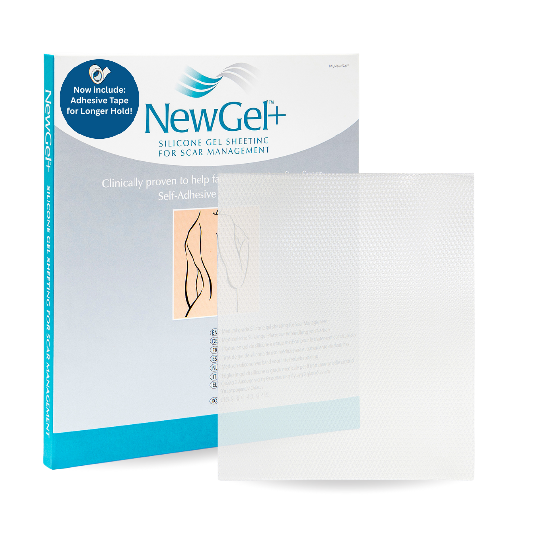 Advanced Medical-Grade Silicone 5" x 6" Sheets - Now includes Adhesive Tape for Longer Hold!