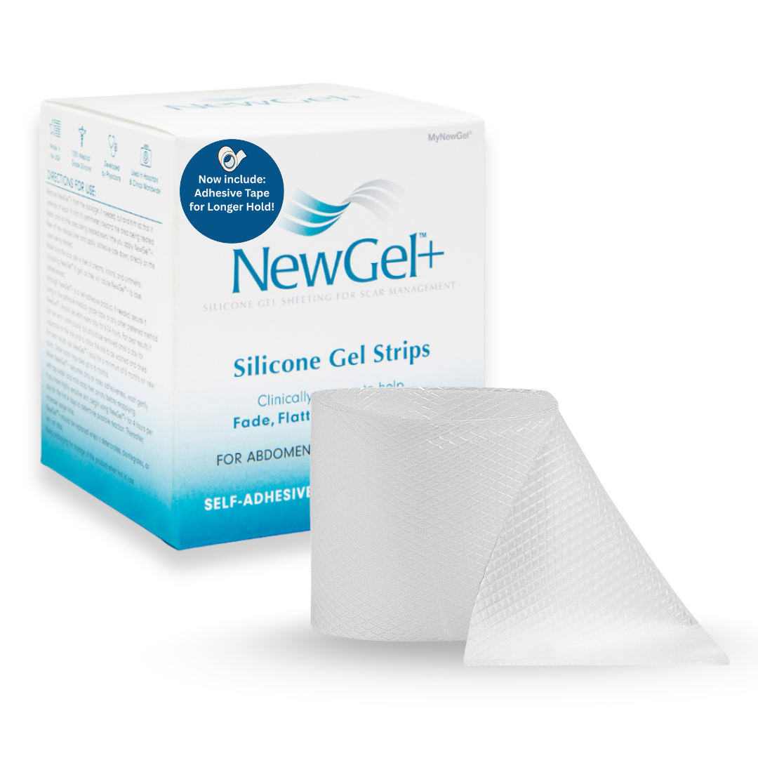 Advanced Medical-Grade Silicone 2" x 18" Strips - Now includes Adhesive Tape for Longer Hold!