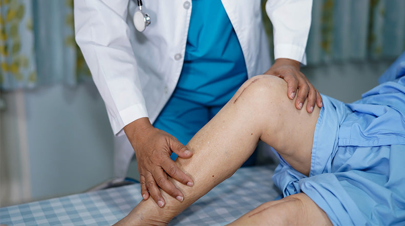 Treating a Knee Replacement Scar