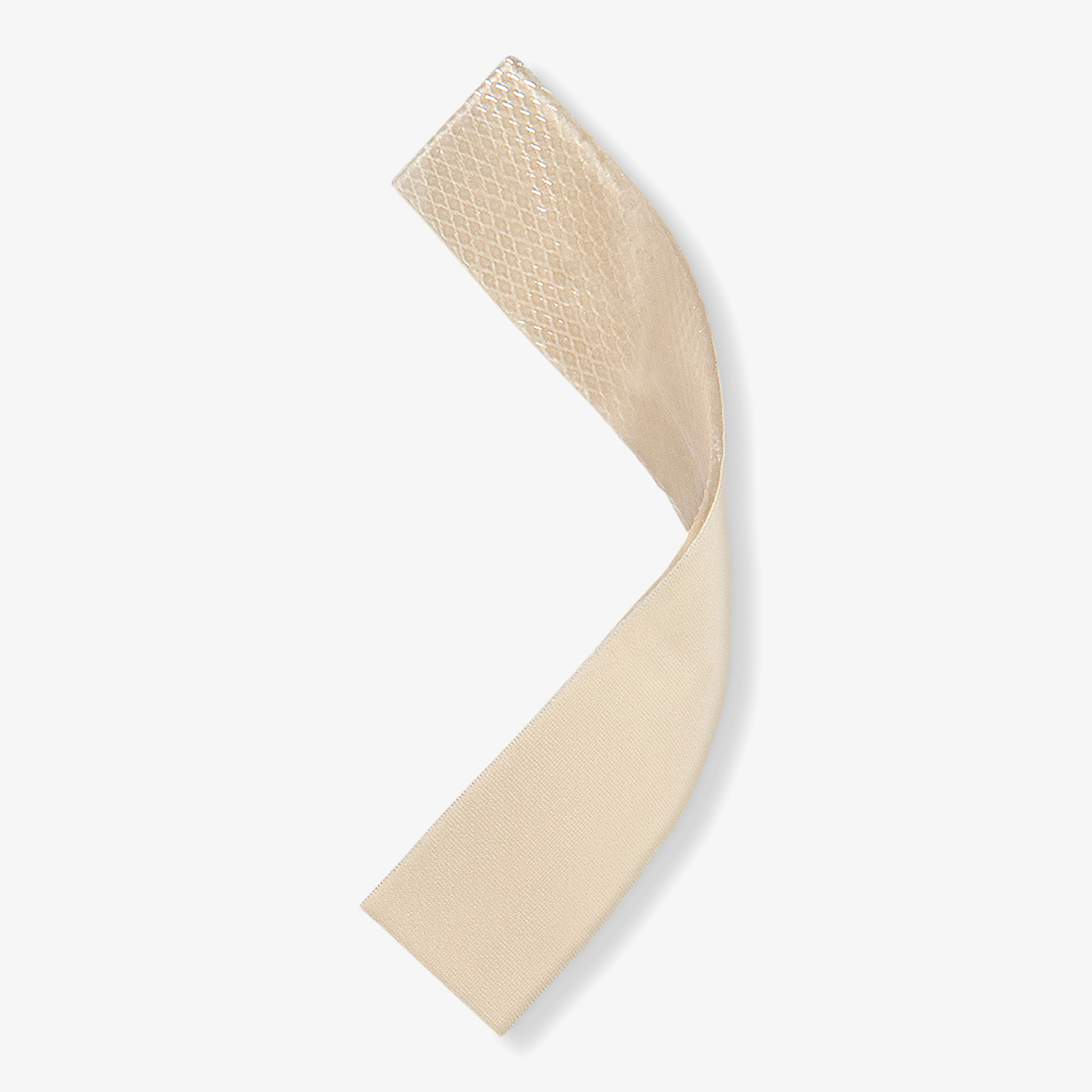 Advanced Medical-Grade Silicone Sheet Areola 1" x 6" strip close up | beige