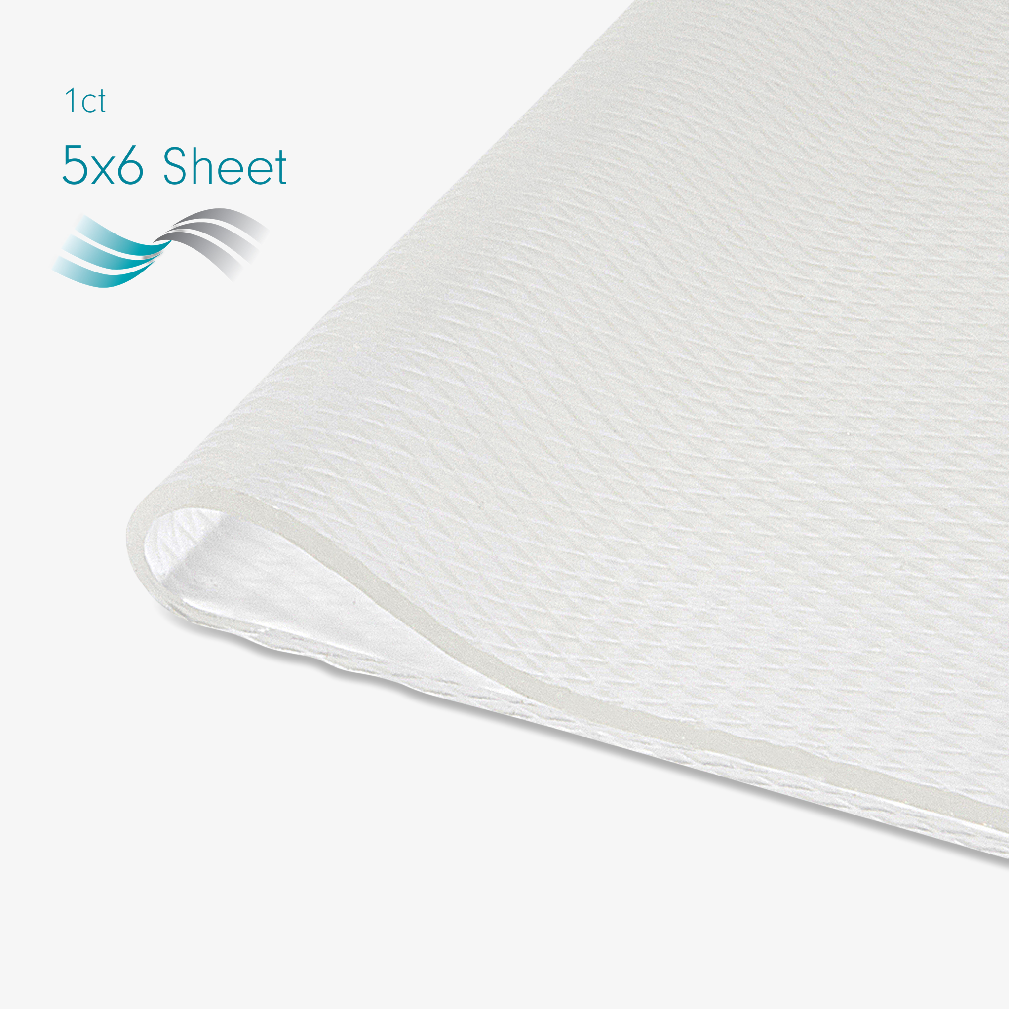 Advanced Medical-Grade Silicone Sheet 5" x 6" 1 count| clear