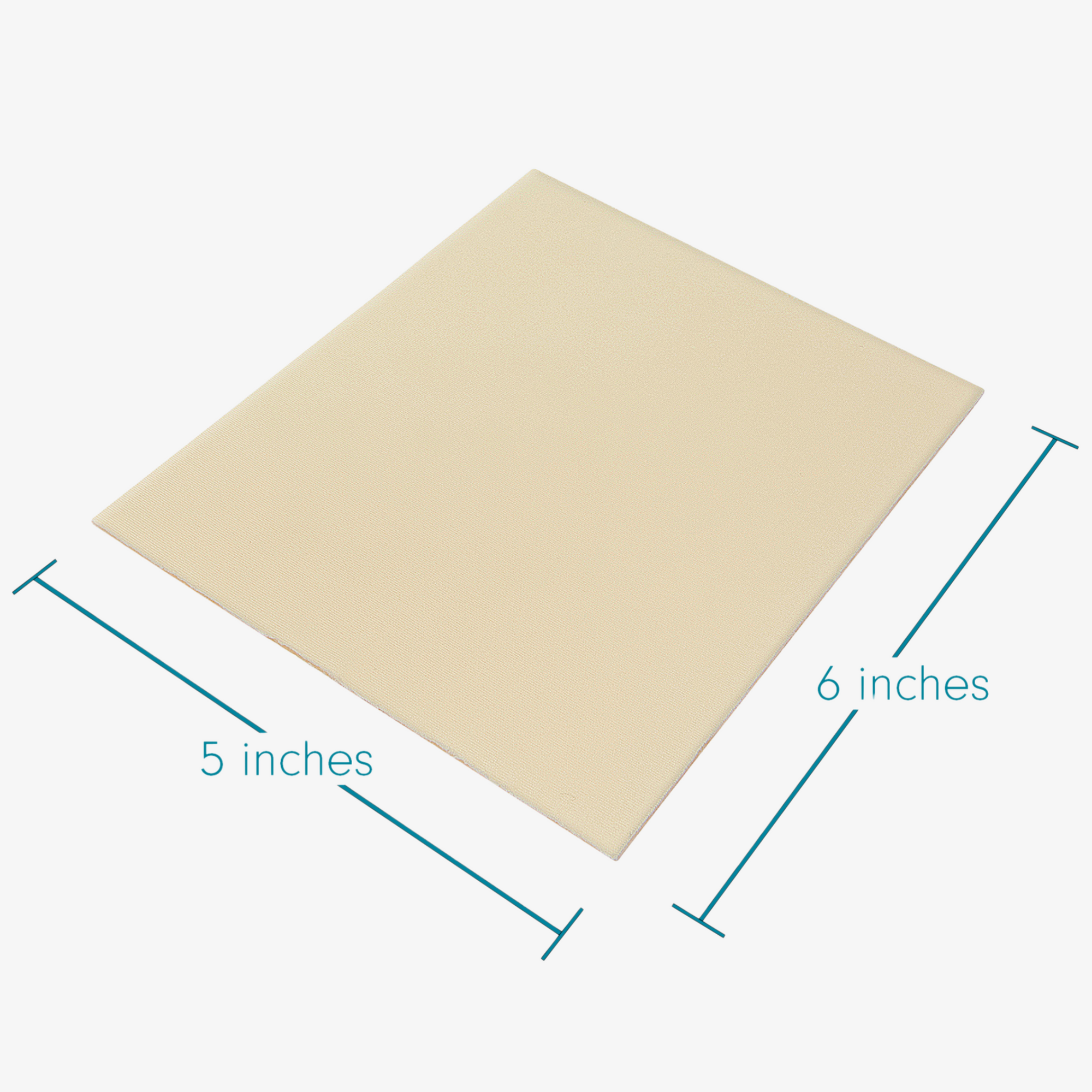 Advanced Medical-Grade Silicone Sheet 5" x 6" | beige