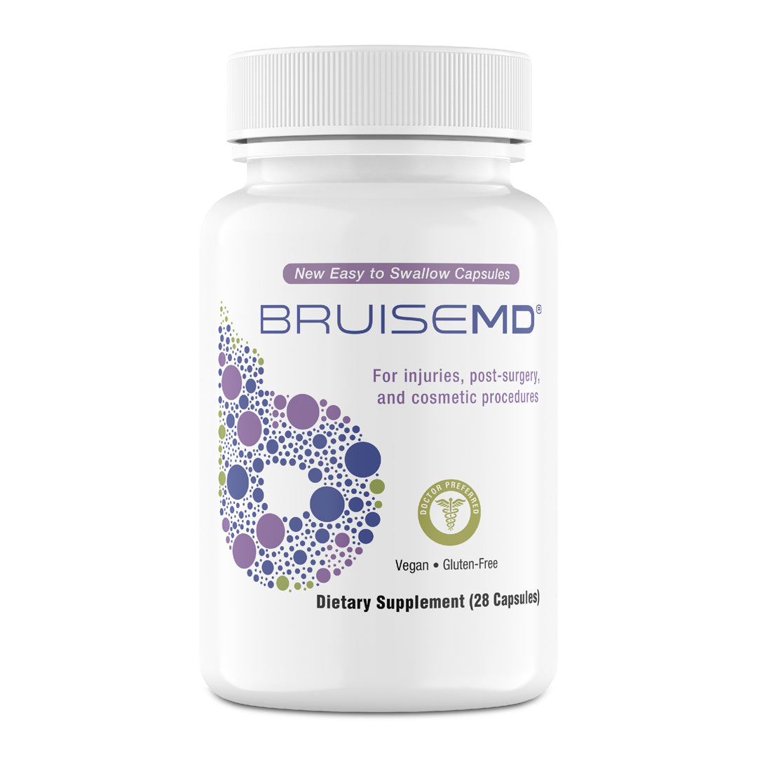 BruiseMD Arnica Bromelain Supplement for Bruises and Swelling | 7-Day (28 Count)