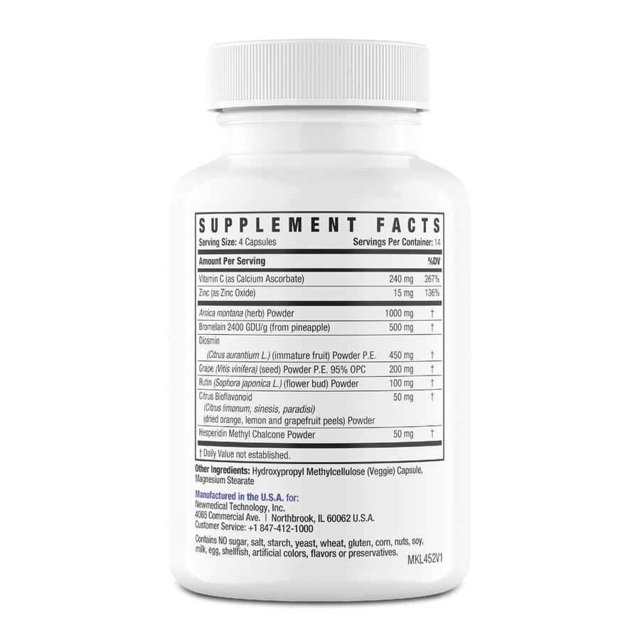 BruiseMD Arnica Bromelain Supplement for Bruises and Swelling (Capsule