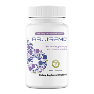 BruiseMD Arnica Bromelain Supplement (Capsules) image of bottle